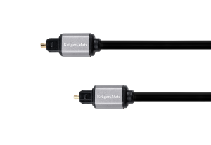 Kabel optyczny przewód toslink digital audio SFDIF 2m T-T HQ Kruger&Matz