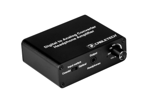 Konwerter optyczny toslink coaxial do 2xRCA cinch