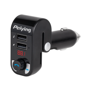 Transmiter FM Peiying Bluetooth 2xUSB SD ŁADOWANIE