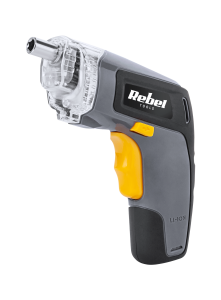Wkrętarka akumulatorowa Rebel 27 bitów 3.6V 1.3 Ah