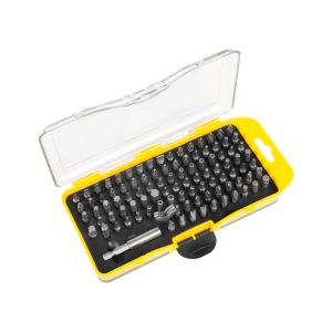 Zestaw 100 bitów uchwyt magnetyczny stal chromowo-wanadowa Rebel