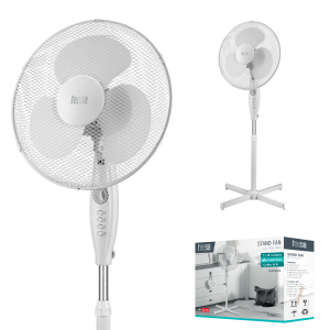 Wentylator podłogowy Teesa wiatrak stojący TIMER cichy oscylacja