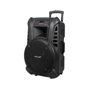 Kolumna aktywna karaoke gitara 120W BT SD USB FM Akumulator 2x MIKROFON