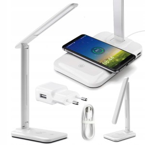 LAMPA NOCNA Z ŁADOWARKĄ INDUKCYJNĄ D102Z