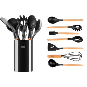 Zestaw przyborów kuchennych Teesa chochla drewno