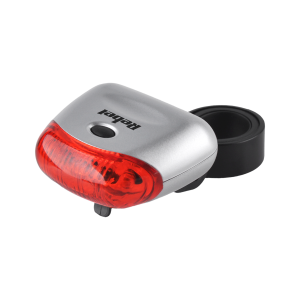 Lampa rowerowa LED tylna 3 tryby 2xAAA Rebel