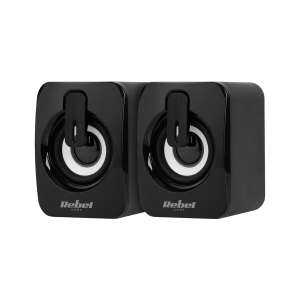Głośniki do komputera komputerowe 2.0 6W Rebel