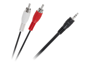 Kabel JACK 3,5 - 2 x RCA 1,2m