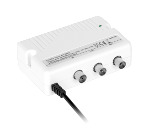 Wzmacniacz sygnału antenowego 20dB Cabletech ROZGAŁĘŹNIK NA 2TV
