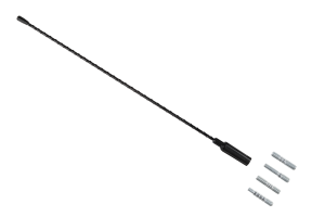 Antena samochodowa Peiying maszt M3 42,5 cm 4 przejściówki w zestawie