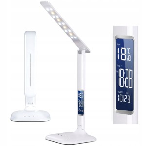 LAMPKA BIURKOWA Z WYŚWIETLACZEM LCD D102W