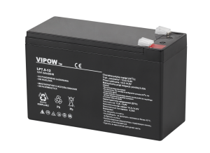 Akumulator żelowy Vipow 12 V / 7,5 Ah