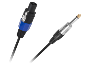 Kabel JACK 6,3 wtyk- STC wtyk 5m HQ