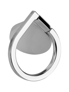 Uchwyt pierścień ring do telefonu M-Life srebrny