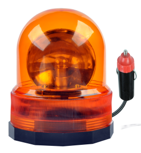 Lampa ostrzegawcza błyskowa kogut magnes 12V Kemot