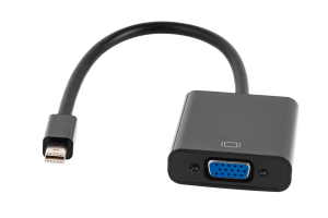 Złącze adapter wtyk MINI DISPLAYPORT - gniazdo VGA Cabletech