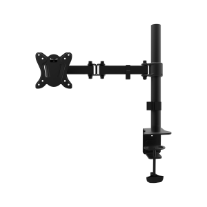 Uchwyt monitora Cabletech UDT-C012 ruchomy 13"-27" czarny + płytka VESA