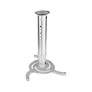 Uchwyt sufitowy do projektora aluminiowy regulowany 360° schowek na kable