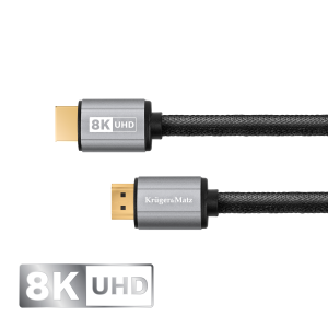 Kabel HDMI - HDMI 2.1 1,8m UHD 8K 60Hz KrugerMatz
