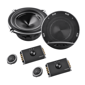 Głośniki samochodowe 5'' 100W tweeter bas zestaw