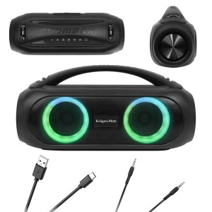 Głośnik Bluetooth USB AUX FM TWS Kruger&Matz IPX5 podświetlenie JOY 2