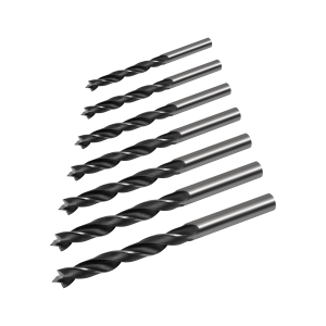 Zestaw wierteł do drewna 7 sztuk Rebel