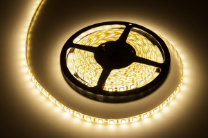 Taśma LED 5m kolor ciepły biały 5050SMD 12V 5,5W sznur diodowy Rebel