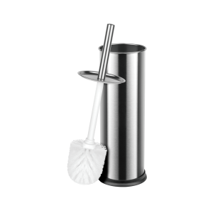 Szczotka do toalety WC Teesa srebrna tuba stal