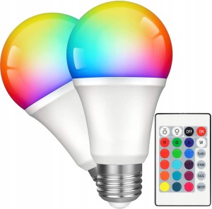 ŻARÓWKA RGB + PILOT TQ-C3-03