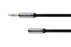 Kabel Jack 3,5mm wtyk-gniazdo 3m Kruger&Matz