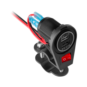 Ładowarka motocyklowa 2xUSB 3100 mA Peiying