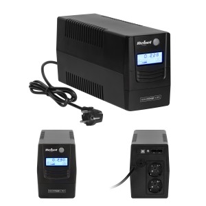 Zasilacz awaryjny komputerowy UPS REBEL Plus 850VA/480W LCD USB RJ45