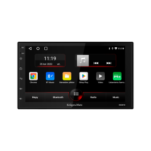 Radio Samochodowe Kruger&Matz CarPlay/AndroidAuto 7” 2DIN Bluetooth USB AUX