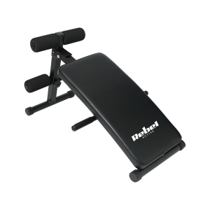 Ławka do ćwiczenia mięśni brzucha skośna ławeczka do ćwiczeń Rebel