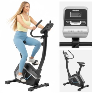 Rower treningowy magnetyczny rowerek stacjonarny Rebel czujnik tętna