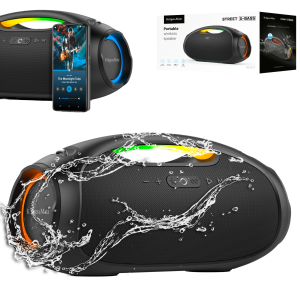 Głośnik Bluetooth przenośny wodoodporny 60W AUX Kruger&Matz Street X-BASS