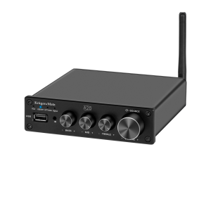 Wzmacniacz stereo Bluetooth 5.1 aptX HD 2x100W pilot Kruger&Matz A20