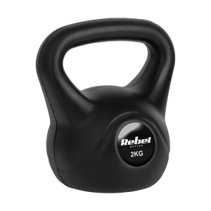 Kettlebell 2kg kettle hantel obciążenie odważnik kula do ćwiczeń ABS Rebel