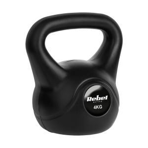 Kettlebell 4kg kettle hantel obciążenie odważnik kula do ćwiczeń ABS Rebel