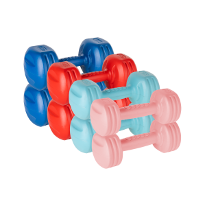 Hantelki bitumiczne zestaw hantli 20kg 2x1kg 2x2kg 2x3kg 2x4kg REBEL