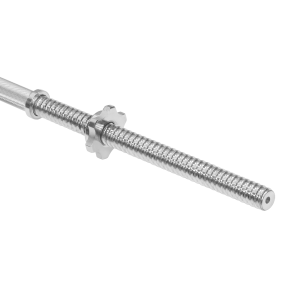 Gryf prosty stalowy chromowany gwintowany zaciski sztanga 180cm 25mm Rebel