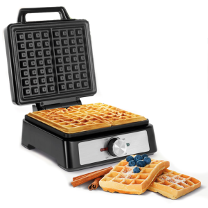 Gofrownica 2 gofry 1600W inox regulacja mocy Teesa