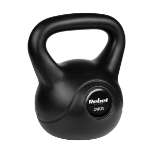 Kettlebell 24kg kettle hantel obciążenie odważnik kula do ćwiczeń ABS Rebel