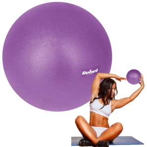 Mini piłka gimnastyczna do pilates rehabilitacyjna 25cm Rebel
