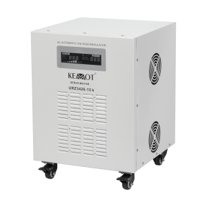 Automatyczny stabilizator napięcia  KEMOT MSER-15000 serwomotor 15000 VA