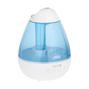 Ultradźwiękowy nawilżacz powietrza 2,2L cichy wydajny lampka LED 7 kolorów