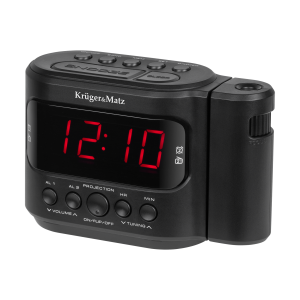 Radiobudzik Kruger&Matz AM/FM timer drzemka LED
