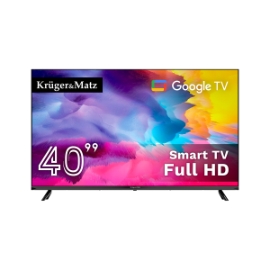Telewizor Kruger&Matz 40" FHD Google TV 5.0 DVB-T2/S2/T/C H.265 HEVC smart