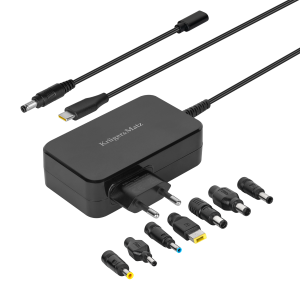 Zasilacz uniwersalny Kruger&Matz 90W z funkcją Power Delivery 7 końcówek