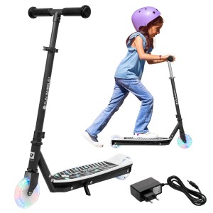 Hulajnoga elektryczna dla dzieci FUN WHEELS LIGHT BLACK 50W 50kg 8 km/h 6km